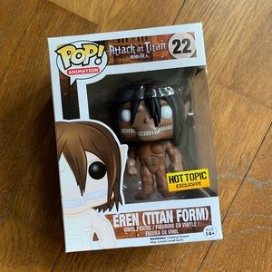 Funko POP Attack on Titan Eren Hot Topic Exclusive